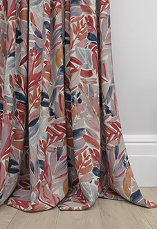 Acer, Mulberry - Made to Measure Curtain